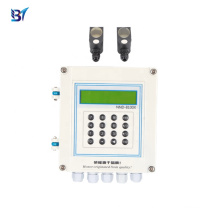 Clamp on Sensor Wall Mounted Fixed Flowmeter Transducer Modbus dn50 Ultrasonic Water Flow Meter Measuring